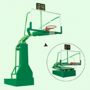 1003電動(dòng)液壓籃球架